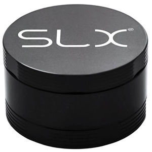 SLX Extra Large Ceramic Coated 4-Piece Grinder - Color:Black