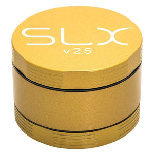 SLX Large Ceramic Coated 4-Piece Grinder - Color:Yellow