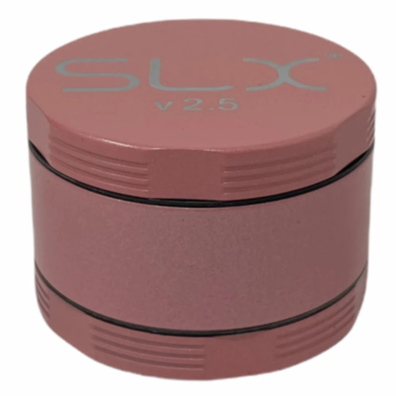 SLX Large Ceramic Coated 4-Piece Grinder - Color:Pink