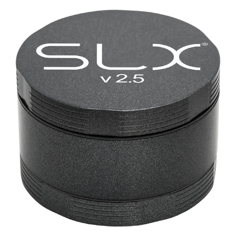 SLX Large Ceramic Coated 4-Piece Grinder - Color:Charcoal