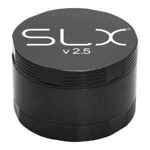SLX Large Ceramic Coated 4-Piece Grinder - Color:Black