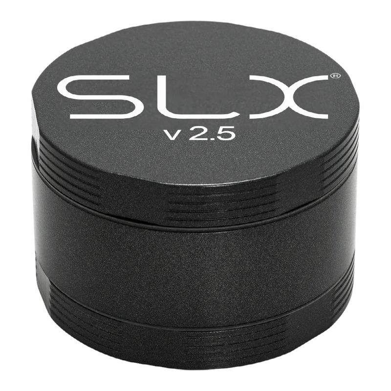 SLX Large Ceramic Coated 4-Piece Grinder - Color:Black
