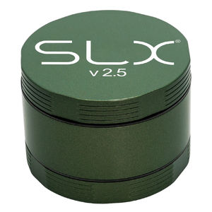 SLX Large Ceramic Coated 4-Piece Grinder - Color:Green