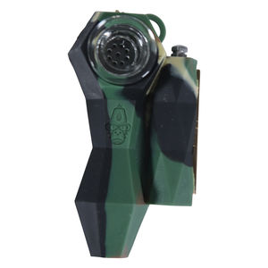 Alien Ape Sparker Hand Pipe w. Permanent Match - Configuration:Green Camo