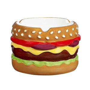 Roast & Toast Novelty Ashtray - Design:Cheeseburger