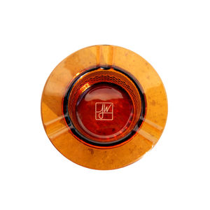 Jane West Twenties Collection Ashtray - Color:Amber