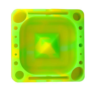 Pulsar Tap Ashtray - Color:Green & Yellow