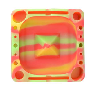 Pulsar Tap Ashtray - Color:Rasta Glow