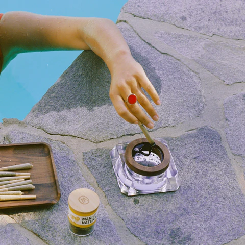 Marley Natural Crystal Ashtray