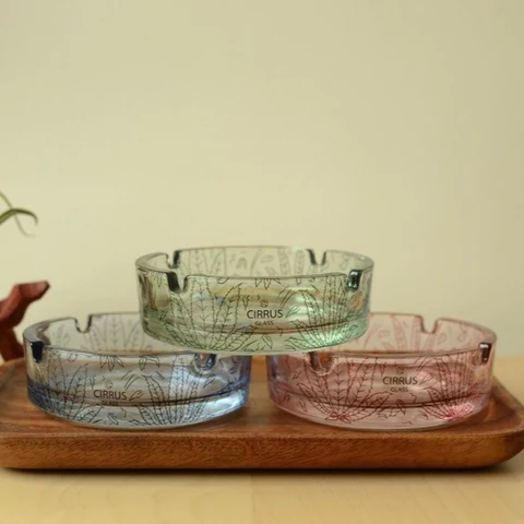 Cirrus Glass Ashtray