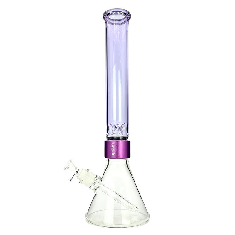 Prism Pipes 18” Tall Colored Beaker Bong - Color:Grape & Purple