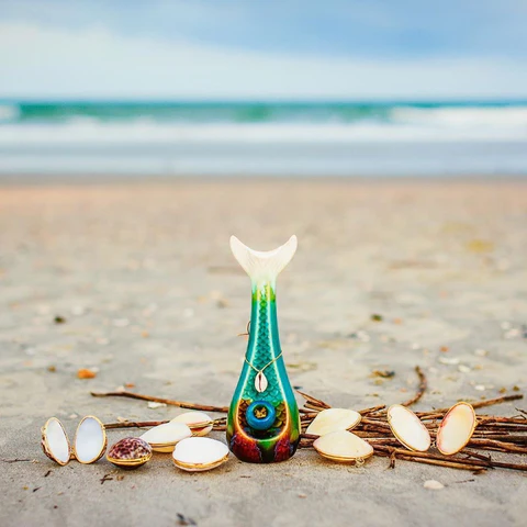 My Bud Vase Yemaya Mermaid Water Pipe