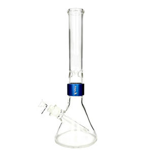 Prism Pipes Halo Beaker Bong - Size:Tall (18” inches) - Color:Blue