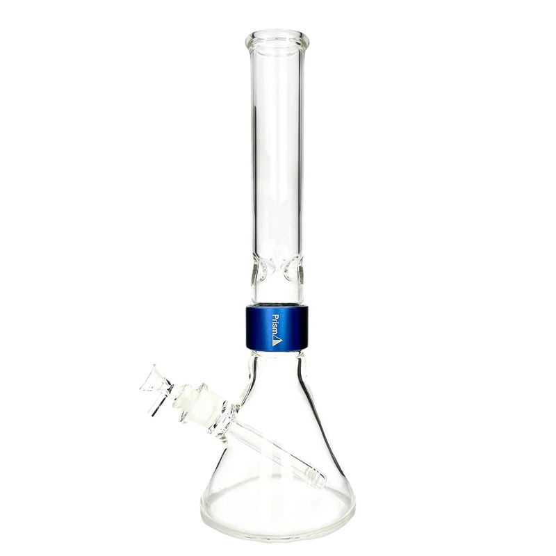 Prism Pipes Halo Beaker Bong - Size:Tall (18” inches) - Color:Blue