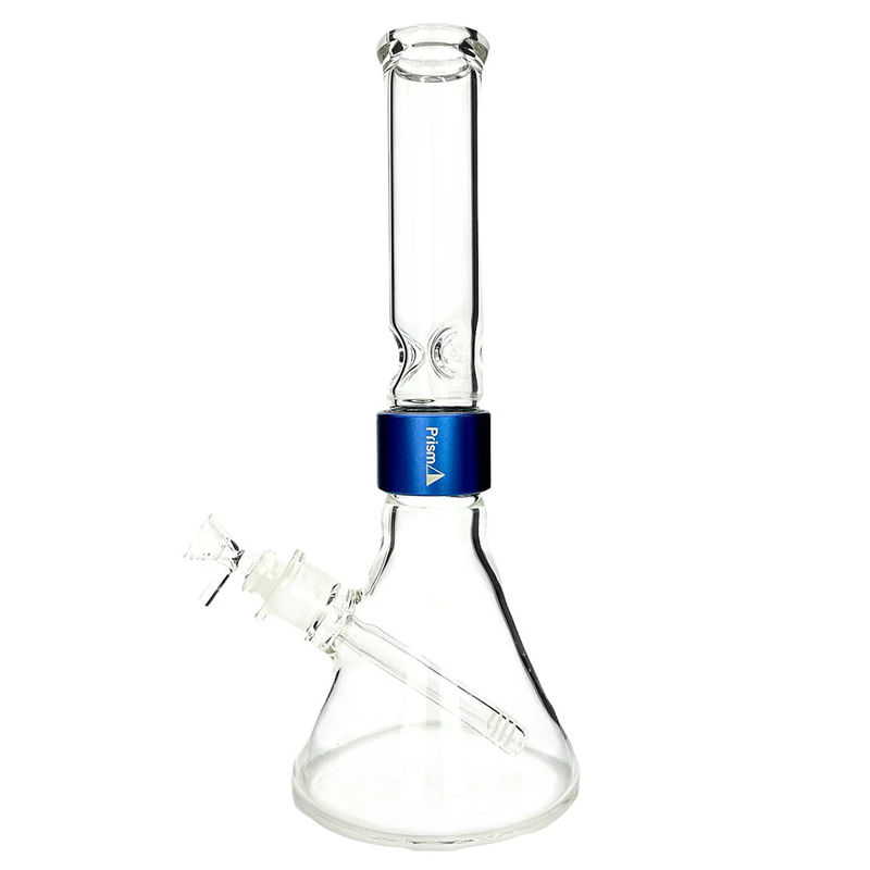 Prism Pipes Halo Beaker Bong - Size:Standard (14” inches) - Color:Blue