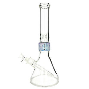 Prism Pipes Halo Beaker Bong - Size:Standard (14” inches) - Color:Tie-Dye