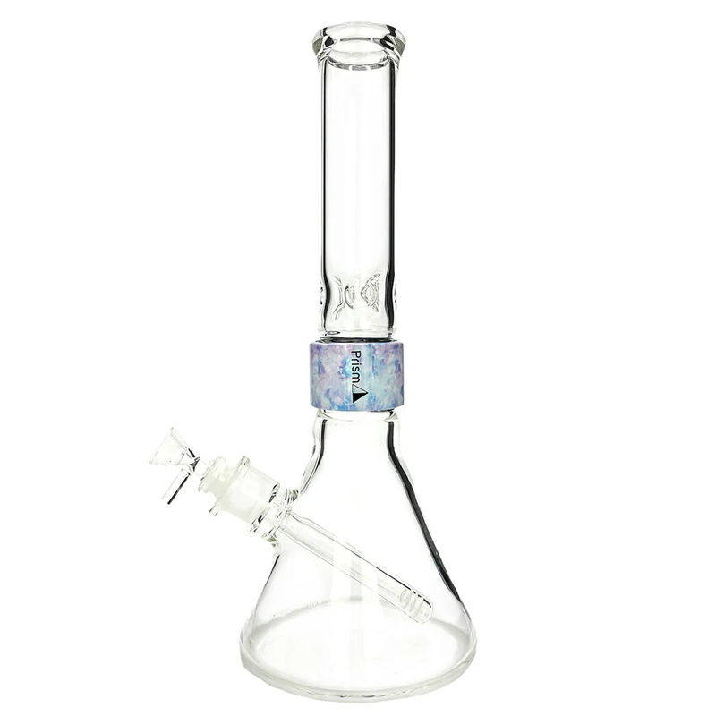 Prism Pipes Halo Beaker Bong - Size:Standard (14” inches) - Color:Tie-Dye