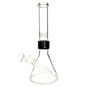 Prism Pipes Halo Beaker Bong - Size:Standard (14” inches) - Color:Black