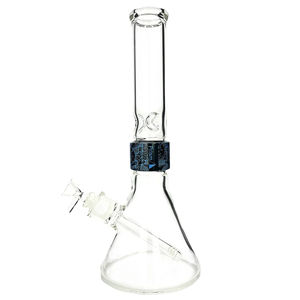 Prism Pipes Halo Beaker Bong - Size:Standard (14” inches) - Color:Tron