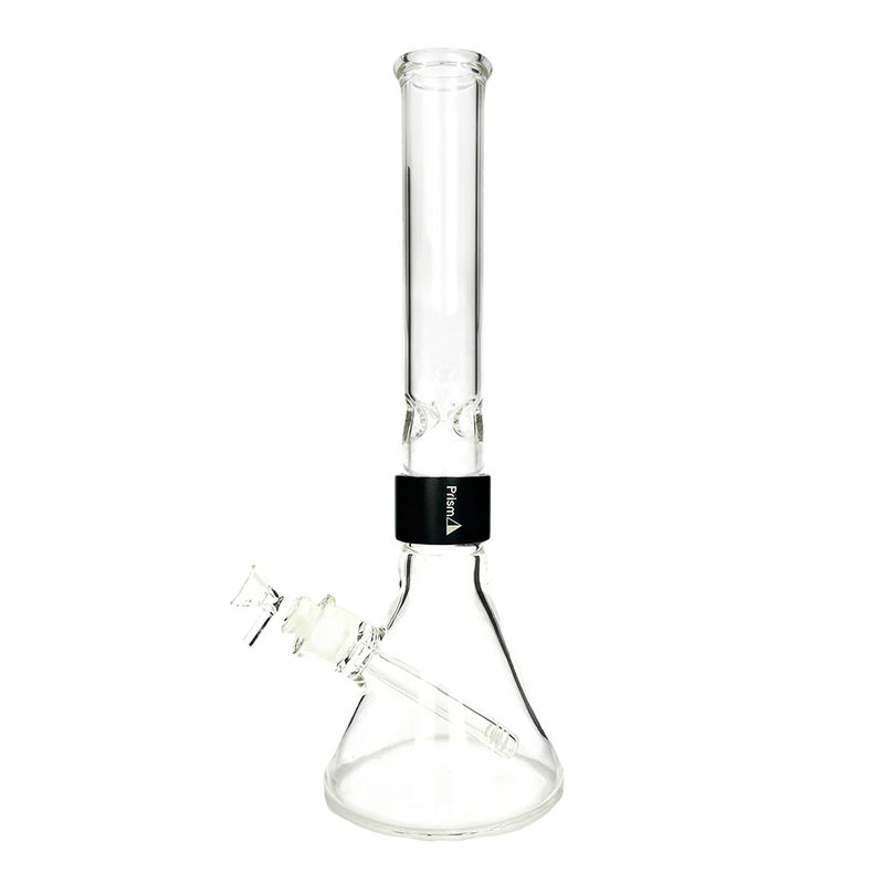Prism Pipes Halo Beaker Bong - Size:Tall (18” inches) - Color:Black