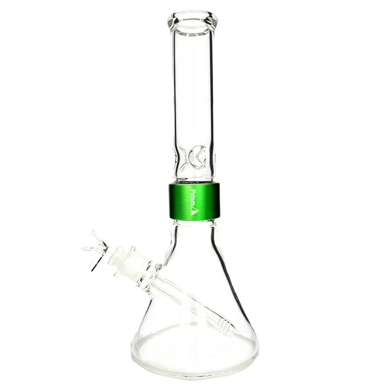 Prism Pipes Halo Beaker Bong - Size:Standard (14” inches) - Color:Green