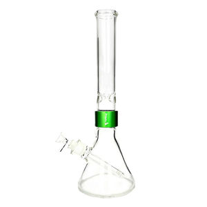 Prism Pipes Halo Beaker Bong - Size:Tall (18” inches) - Color:Green