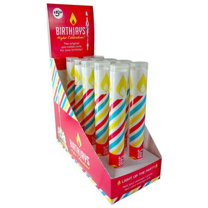 BirthJays Pre-Rolled Joint Birthday Candles ? - Configuration:Single Cone