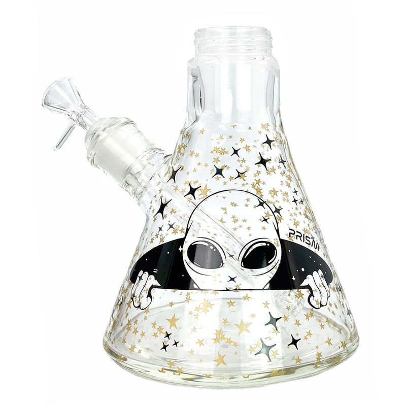 Prism Pipes Replacement Custom Bong Bases - Type:Classic Beaker - Design:Spaced Out