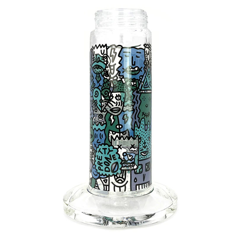 Prism Pipes Replacement Custom Bong Bases - Type:Big Honeycomb - Design:Pretty Done