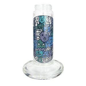 Prism Pipes Replacement Custom Bong Bases - Type:Honeycomb - Design:Pretty Done