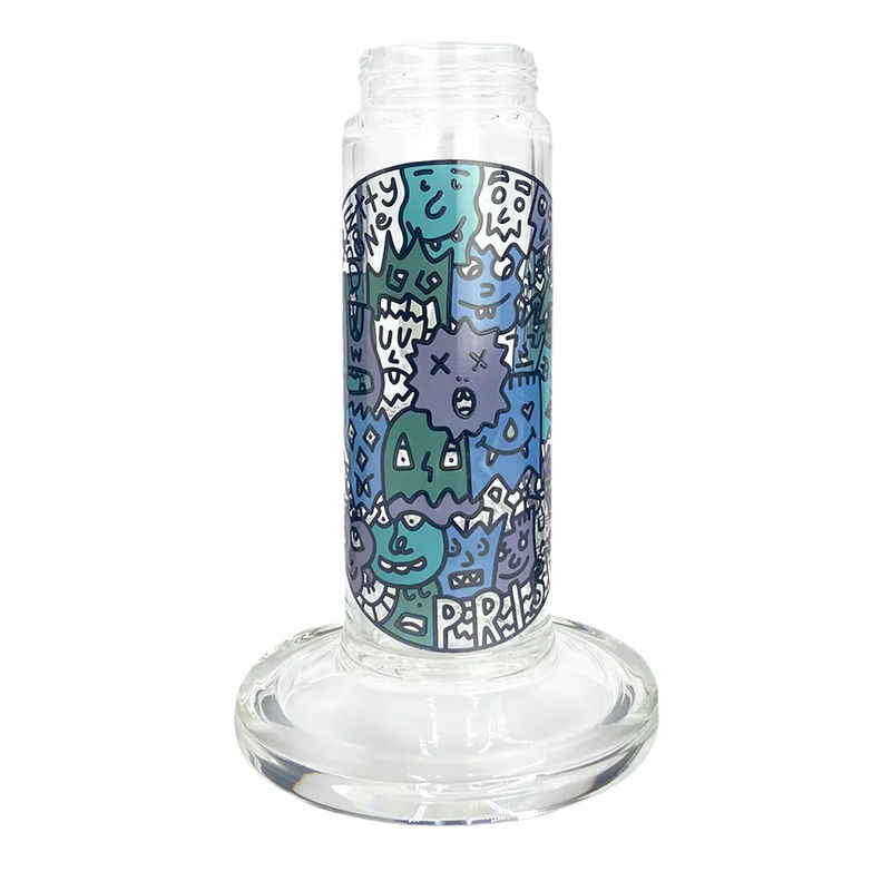 Prism Pipes Replacement Custom Bong Bases - Type:Honeycomb - Design:Pretty Done