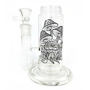 Prism Pipes Replacement Custom Bong Bases - Type:Big Honeycomb - Design:Mushroom