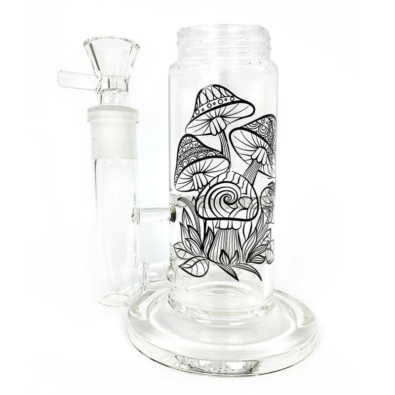 Prism Pipes Replacement Custom Bong Bases - Type:Big Honeycomb - Design:Mushroom