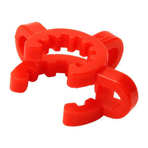 Plastic Keck Clips - Holds Glass on Glass Joints - Title:18mm / Red