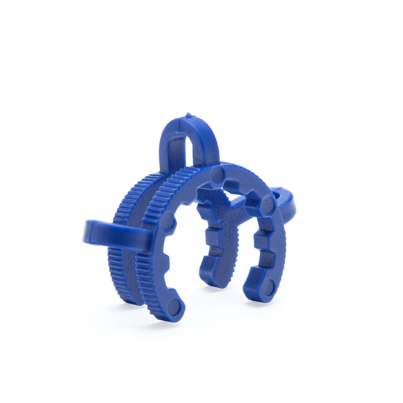 Plastic Keck Clips - Holds Glass on Glass Joints - Title:18mm / Blue
