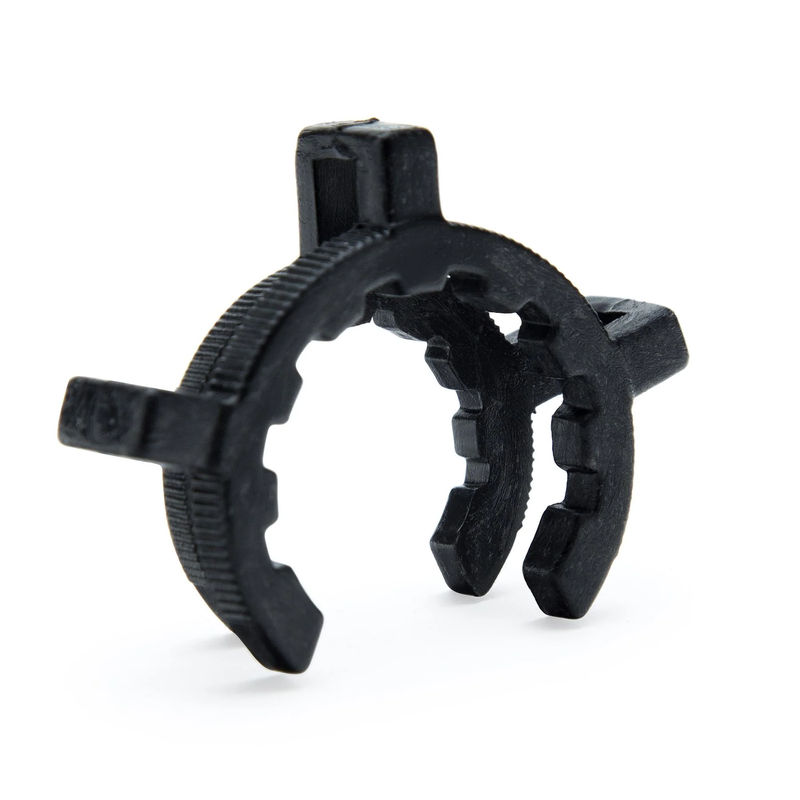 Plastic Keck Clips - Holds Glass on Glass Joints - Title:18mm / Black