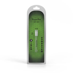 Honeybee Herb Replacement Downstem - Multiple Sizes (14mm) - Color:Clear - Size:3in