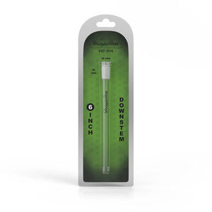 Honeybee Herb Replacement Downstem - Multiple Sizes (14mm) - Color:Clear - Size:6in