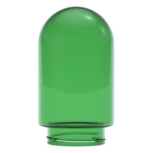 Stündenglass Replacement Glass Globe - Large - Color:Green