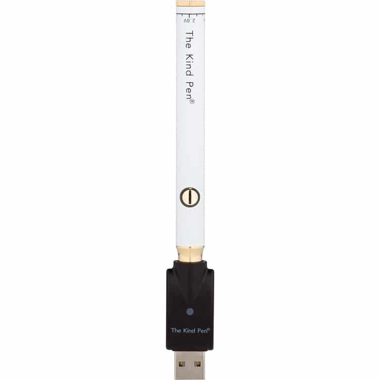 Kind Pen Twist Vape Battery + Smart USB ? - Color:White & Gold