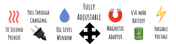 Yocan UNI box vape battery