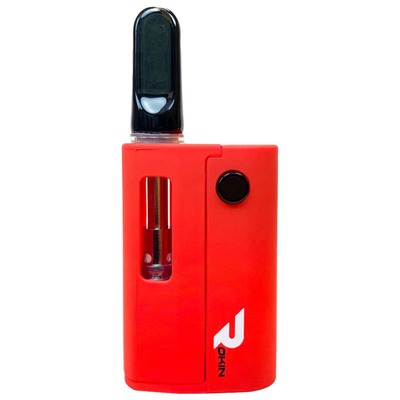 Rokin Mini Tank Vaporizer Battery for Pre-Filled Cartridges ? - Color:Red