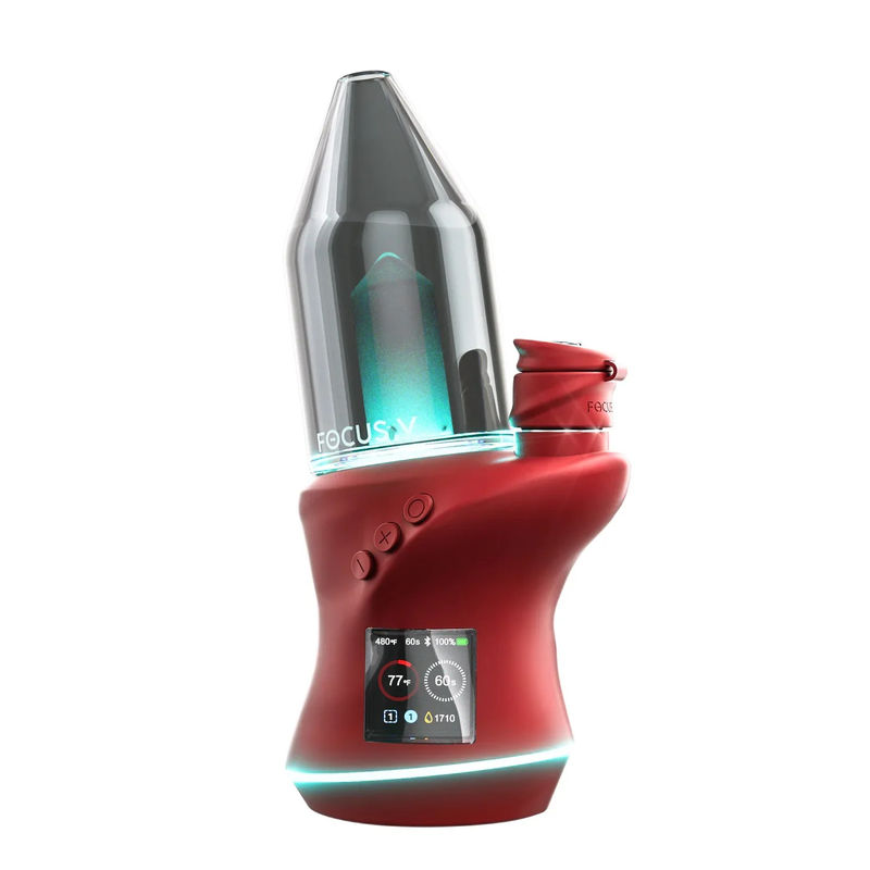 Focus V Carta 2 Electric Dab Rig ? - Color:Bordeaux Red