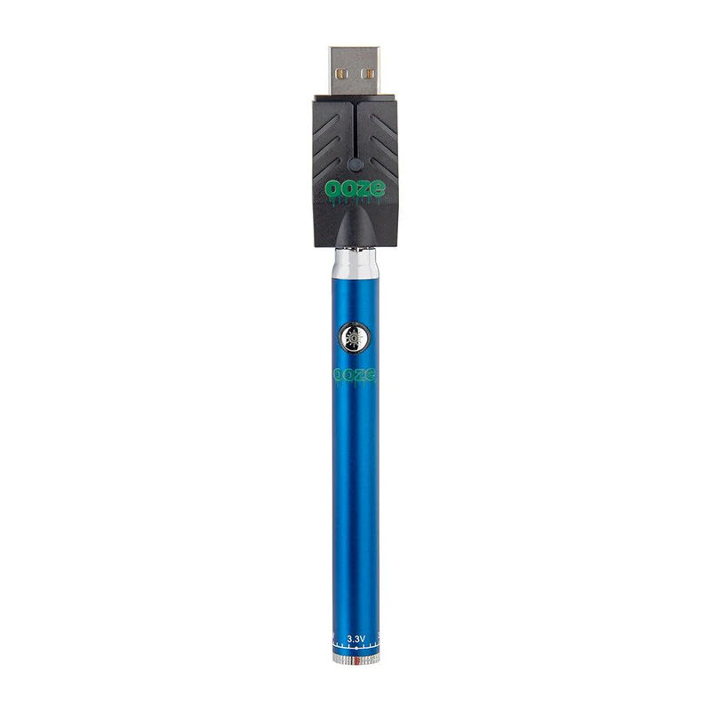 Ooze Slim Pen Twist Vape Pen Battery + Smart USB ? - Color:Blue
