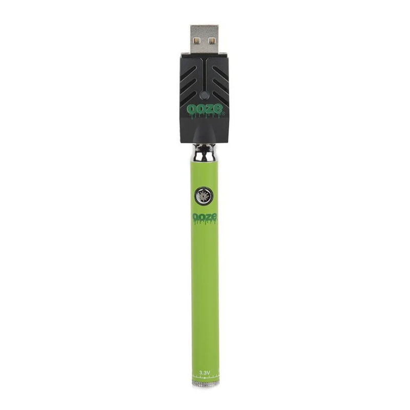 Ooze Slim Pen Twist Vape Pen Battery + Smart USB ? - Color:Green