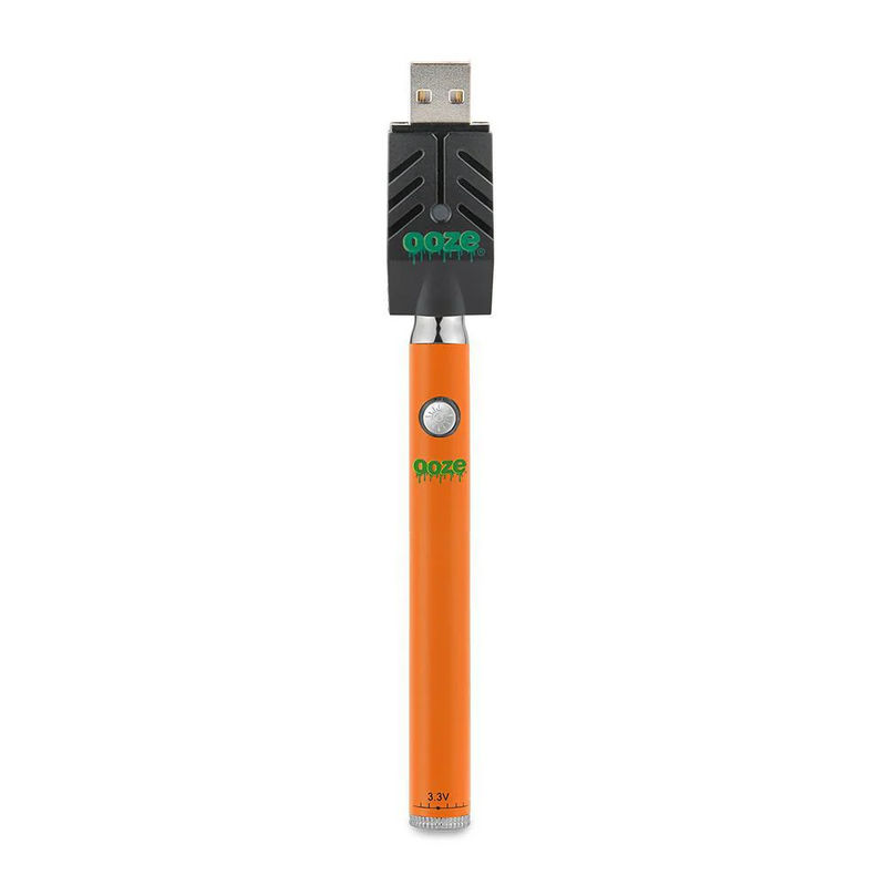Ooze Slim Pen Twist Vape Pen Battery + Smart USB ? - Color:Orange