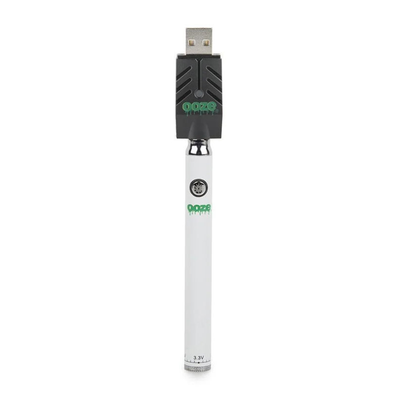 Ooze Slim Pen Twist Vape Pen Battery + Smart USB ? - Color:White