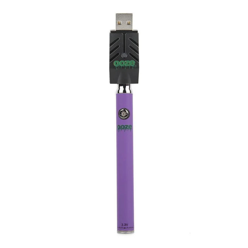 Ooze Slim Pen Twist Vape Pen Battery + Smart USB ? - Color:Purple
