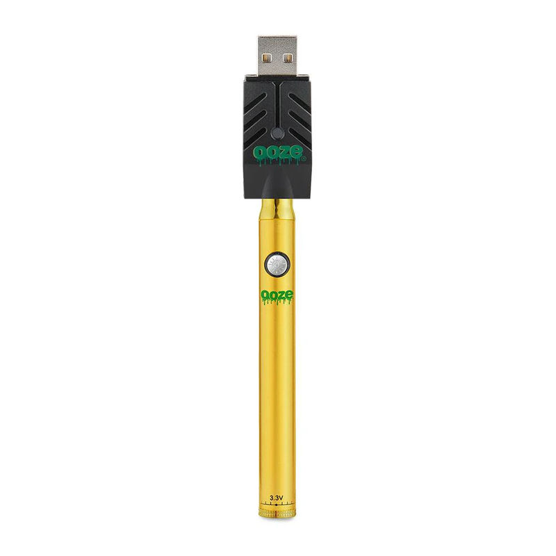 Ooze Slim Pen Twist Vape Pen Battery + Smart USB ? - Color:Gold