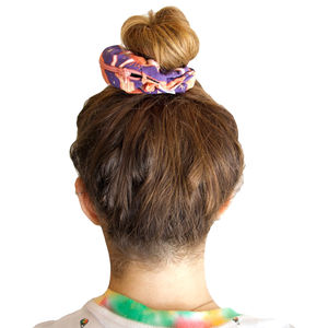 Blue Fiesta “Magical Mushrooms” Stash Pocket Scrunchie